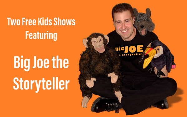 Big Joe the Storyteller Comes to Wellesley October 14