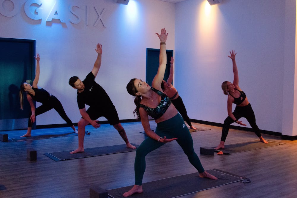 Free Gentle Flow & Restorative Yoga Class at YogaSix