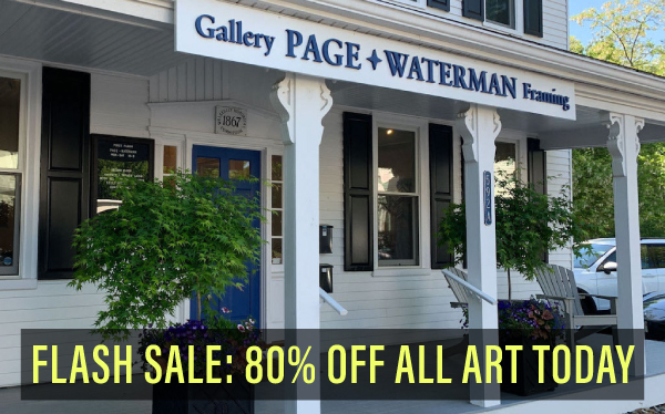 Flash Sale Today at Page Waterman Gallery